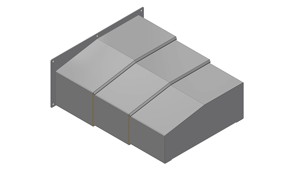 Flat Left Slant Cover_Extended_Top Left Isometric_Shaded_Large_Feathered