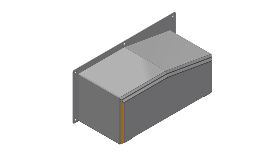 Flat Right Slant Cover_Retracted_Top Left Isometric_Shaded_Large_Feathered