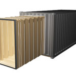 mobile building container bellows