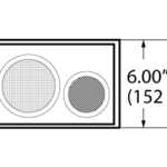 Gortrac XX Series end dimensions diagram