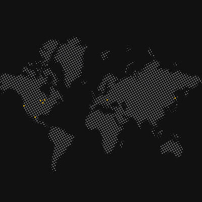 dynatect locations on map