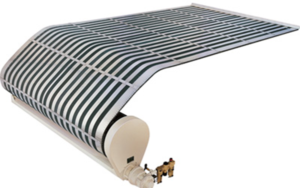 Gortite Steelflex Roll-Up Covers - Used to protect a machine way or cover a pit.